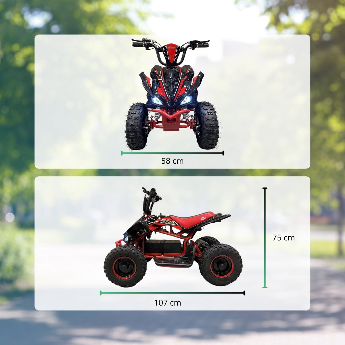 HOMCOM Elektrische Kinderquad: De Perfecte Speelauto voor Kinderen