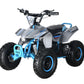 CarKiddo| Elektrische Kinderquad RETRO 1000W - Blauw