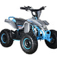 CarKiddo| Elektrische Kinderquad RETRO 1000W - Blauw