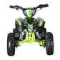 CarKiddo| Elektrische Kinderquad RETRO 1000W - Groen