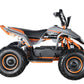 CarKiddo| Elektrische Kinderquad RETRO 1000W - Oranje