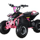 CarKiddo| Elektrische Kinderquad RETRO 1000W - Roze