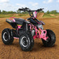 CarKiddo| Elektrische Kinderquad RETRO 1000W - Blauw