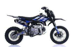 CarKiddo | Crosser 110cc BlazeX  4-takt - Blauw