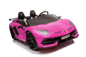 Lamborghini Aventador SVJ | 2-Persoons 24V - Roze