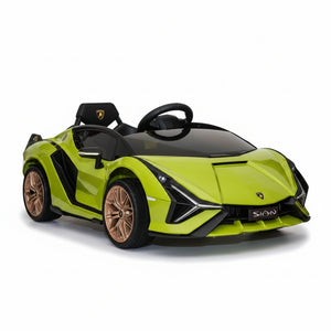 Lamborghini Sian | Elektrische Kinderauto - Groen