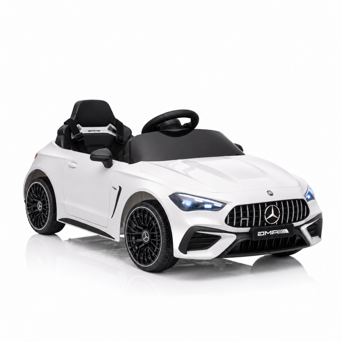 Mercedes-Benz CLE53 AMG | Elektrische Kinderauto - Wit met Afstandsbediening