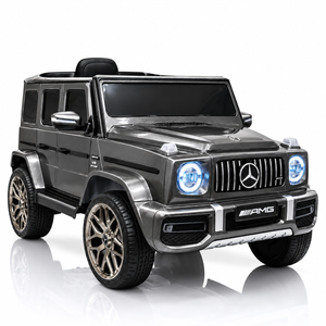Mercedes-Benz G63 AMG | Elektrische Kinderauto - Grijs met Afstandsbediening