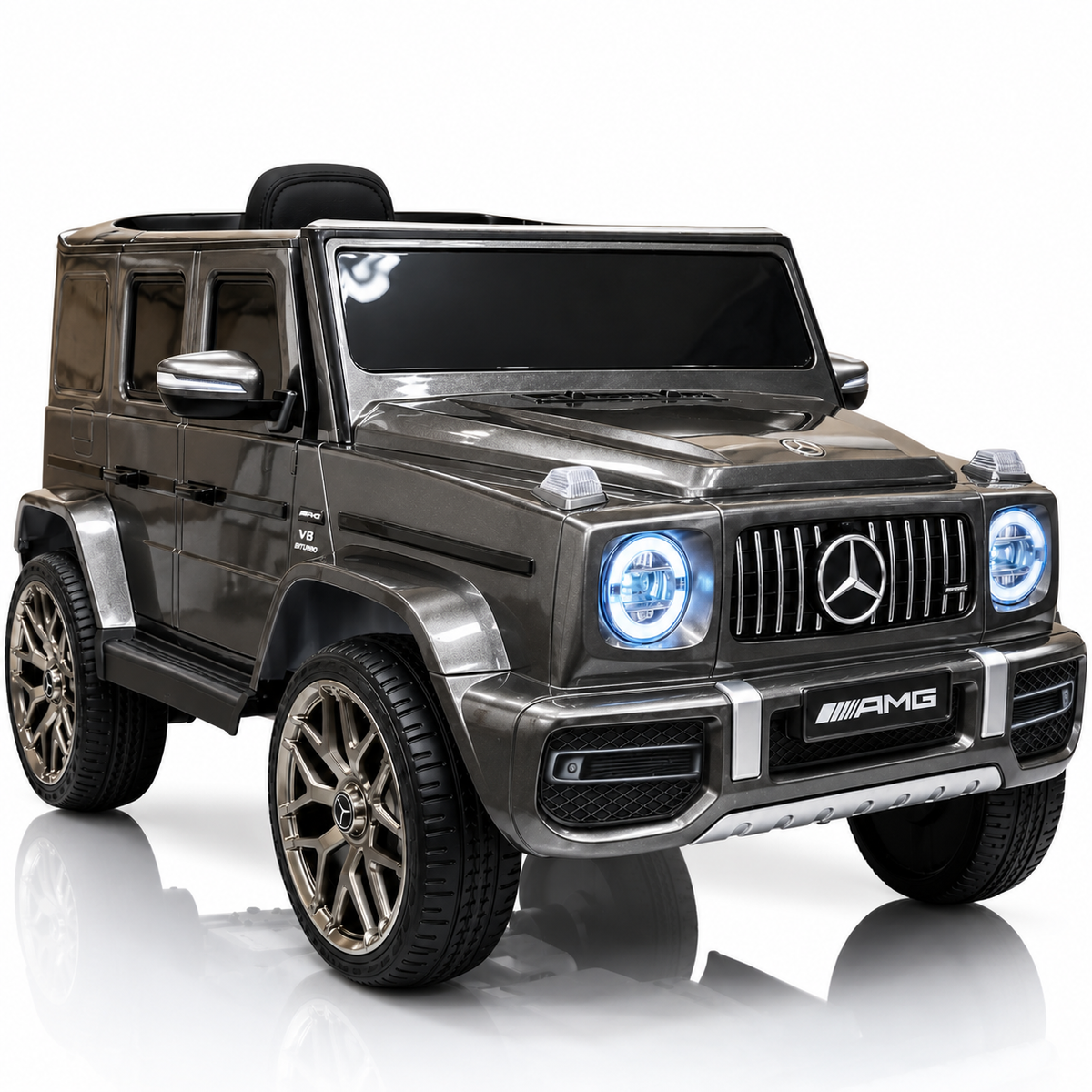Mercedes-Benz G63 AMG | Elektrische Kinderauto - Grijs met Afstandsbediening