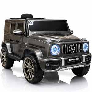Mercedes-Benz G63 AMG | Elektrische Kinderauto - Grijs met Afstandsbediening