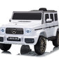 Mercedes-Benz G63 AMG | Elektrische Kinderauto - Wit met Afstandsbediening
