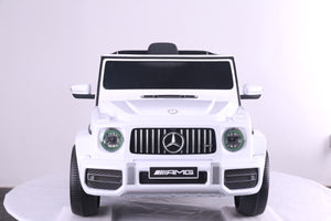 Mercedes-Benz G63 AMG | Elektrische Kinderauto - Wit met Afstandsbediening