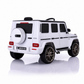 Mercedes-Benz G63 AMG | Elektrische Kinderauto - Wit met Afstandsbediening