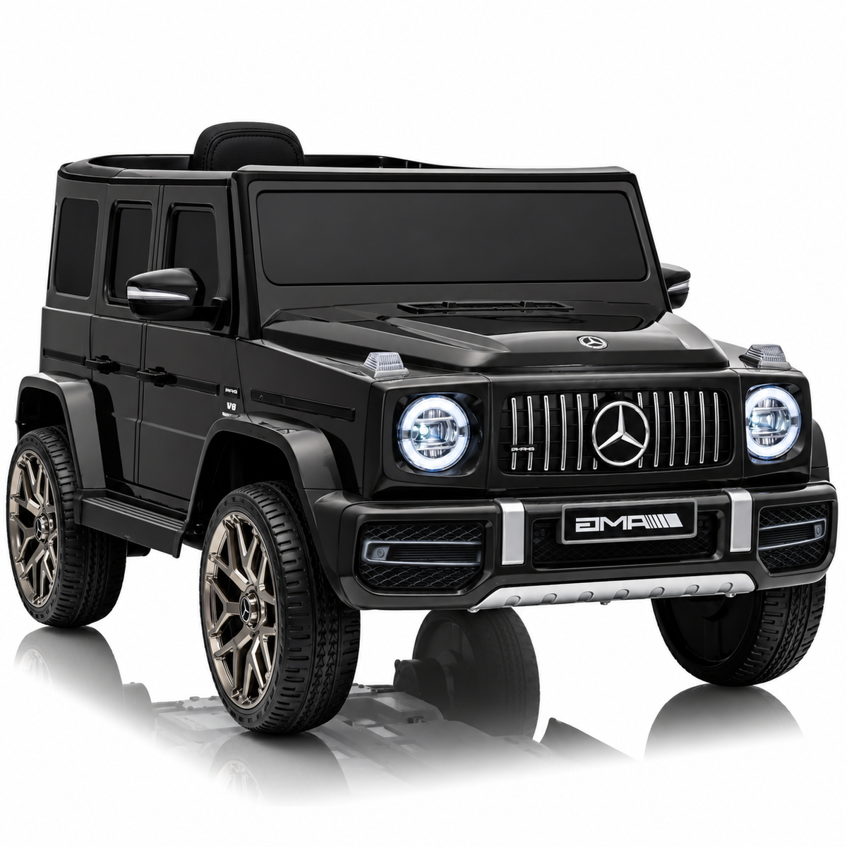 Mercedes-Benz G63 AMG | Elektrische Kinderauto - Zwart met Afstandsbediening