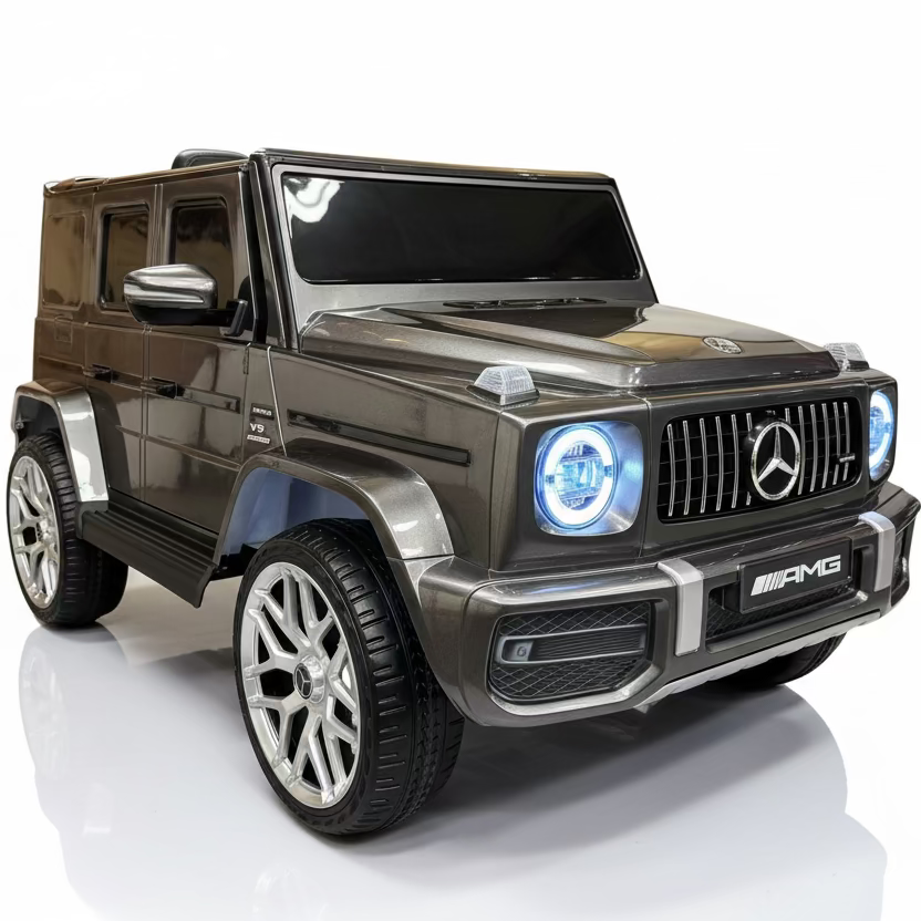 Mercedes-Benz G63 AMG | Elektrische Kinderauto - Grijs met Afstandsbediening