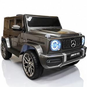 Mercedes-Benz G63 AMG | Elektrische Kinderauto - Grijs met Afstandsbediening