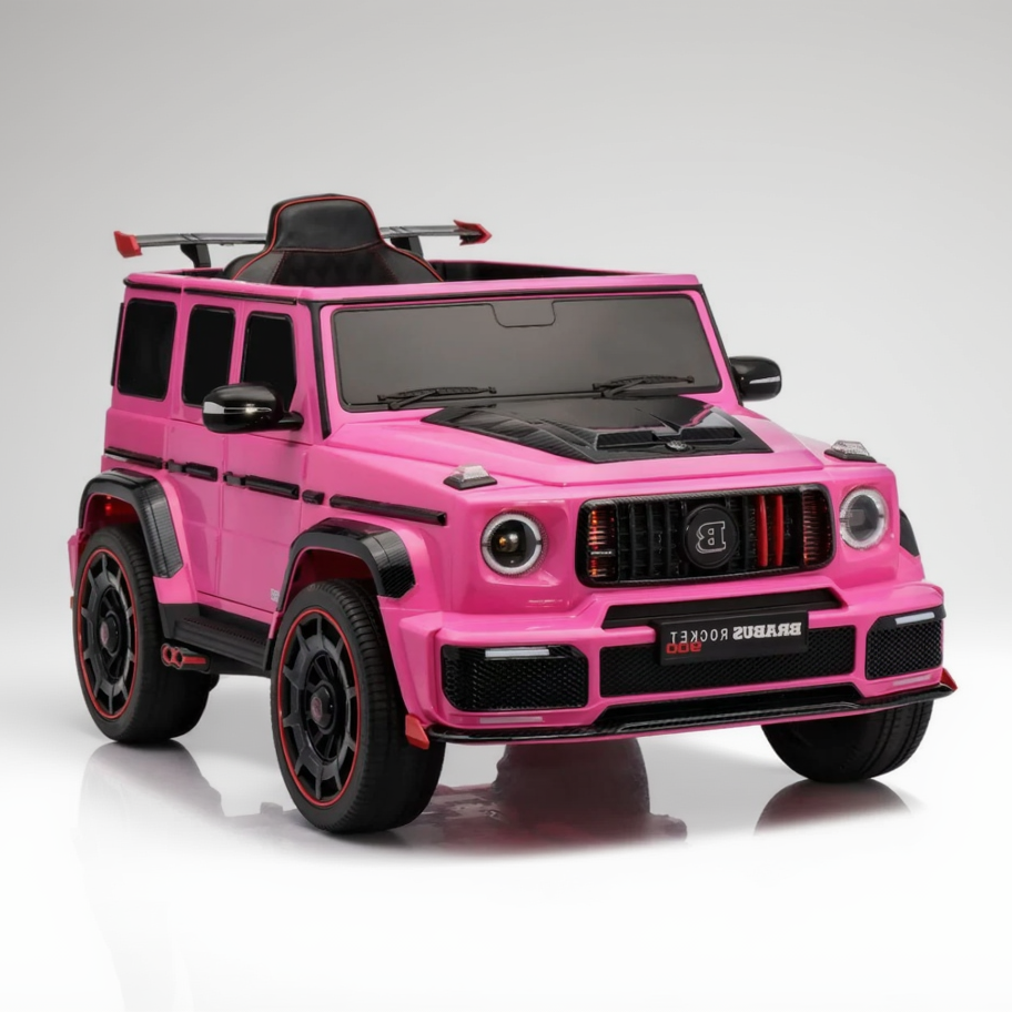 G63 Brabus Rocket 900 - XL | Elektrische Kinderauto - Roze