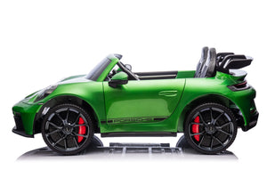 Porsche 911 GT3 RS | 2-Persoons Elektrische Kinderauto 24V - Groen