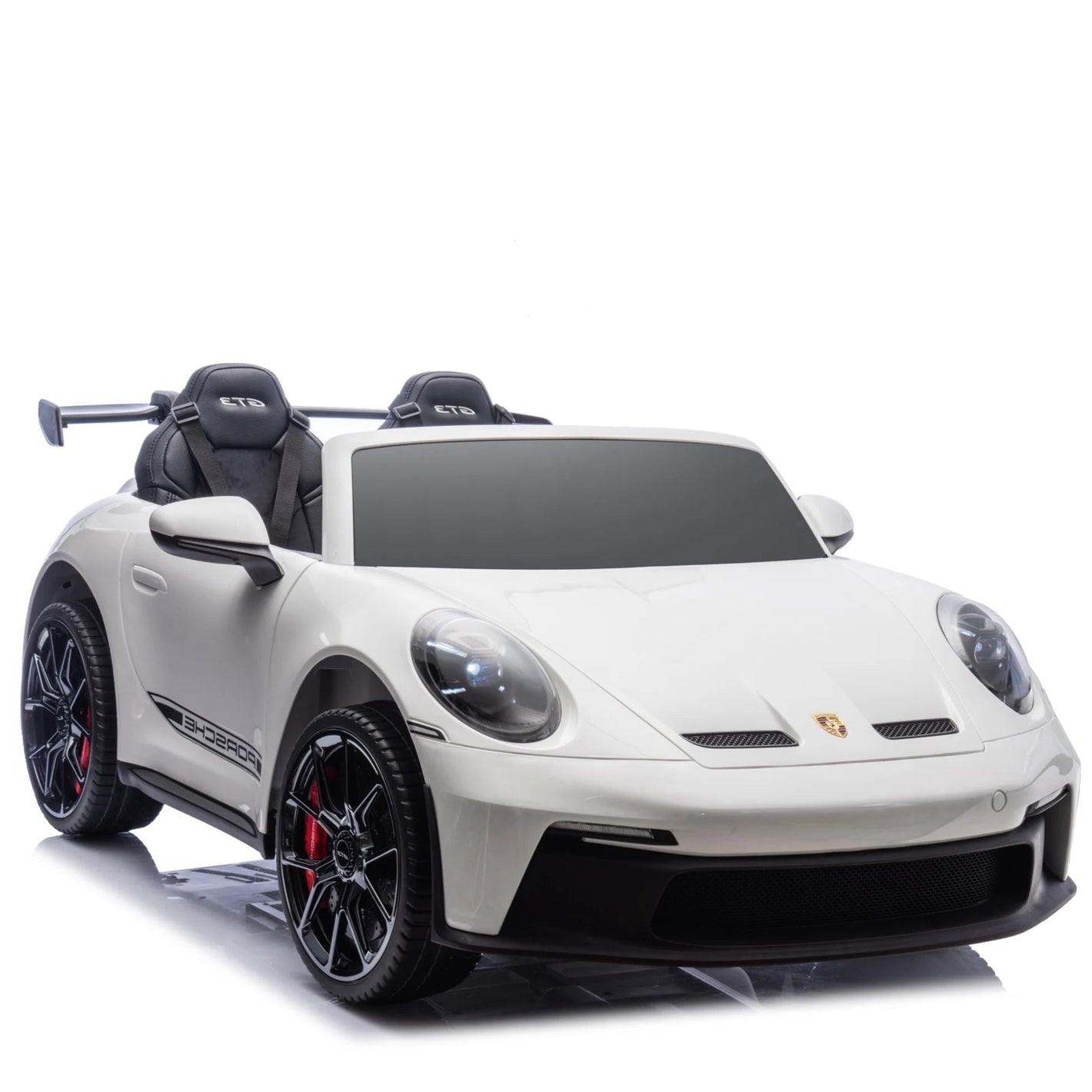 Porsche 911 GT3 RS | 2-Persoons Elektrische Kinderauto 24V - Wit