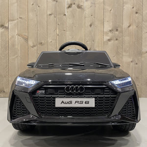 Audi RS6 | Elektrische Kinderauto -  Zwart