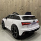 Audi RS6 | Elektrische Kinderauto - Wit