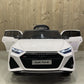 Audi RS6 | Elektrische Kinderauto - Wit