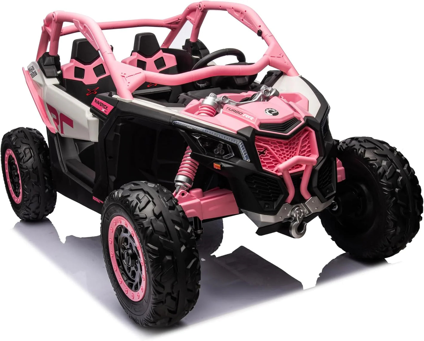 Can-Am Maverick | UTV Elektrische buggy 24V - 4x4 -Roze