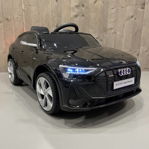 Audi E-Tron Sportback Zwart met MP4-scherm