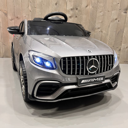 Mercedes GLC63s AMG | Elektrische Kinderauto - Grijs