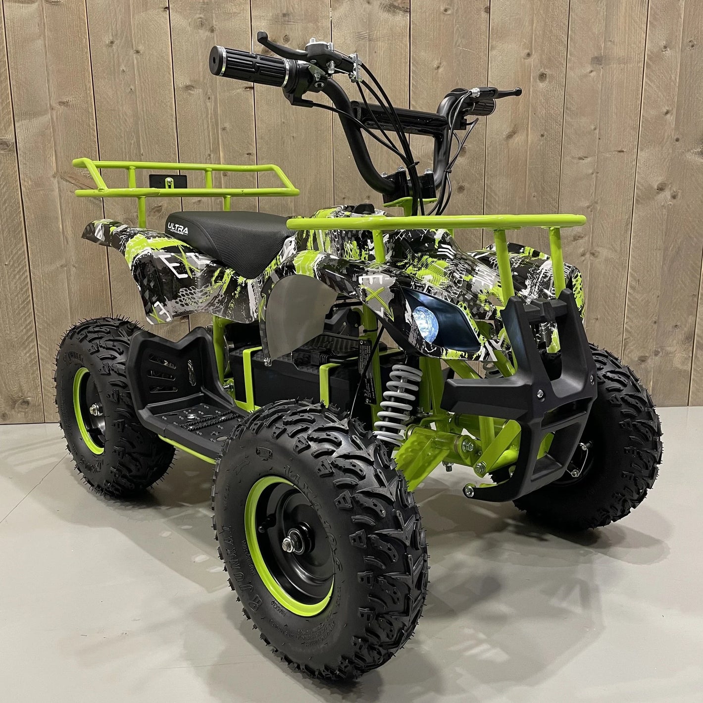 CarKiddo | Elektrische Kinderquad 1000W Infinity - Groen