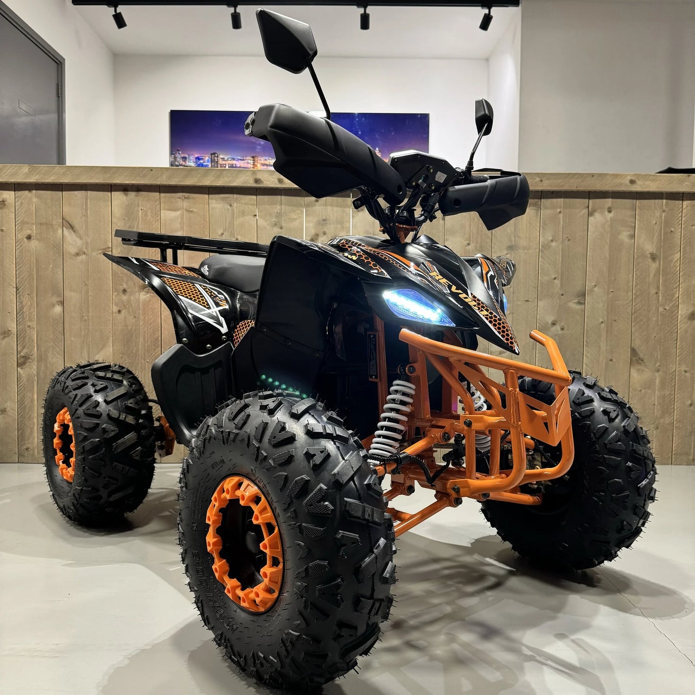 CarKiddo | Elektrische Kinderquad 1500W - Oranje