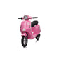 Elektrische kinderscooter 24V 350W roze - schuin vooraanzicht