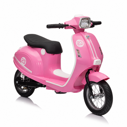 Elektrische kinderscooter 24V 350W roze - hoofdfoto
