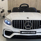 Mercedes GLC63s AMG | Elektrische Kinderauto - Wit