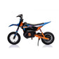 CarKiddo | Elektrische Minicrosser 24V - Blauw/Oranje