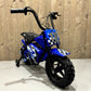 CarKiddo | Elektrische Crossbike Monkey - Blauw | Max. 16 km/p uur