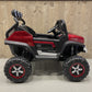 Mercedes Unimog | Kinderbuggy - Rood 1,5 -persoons 4x4