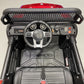 Mercedes Unimog | Kinderbuggy - Rood 1,5 -persoons 4x4