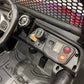Mercedes Unimog | Kinderbuggy - Rood 1,5 -persoons 4x4