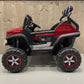 Mercedes Unimog | Kinderbuggy - Rood 1,5 -persoons 4x4