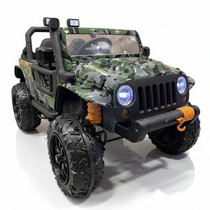 Gladiator Kinderjeep | 1 Kind + 1 Volwassene - Camo