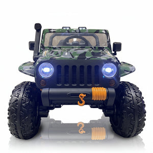 Gladiator Kinderjeep | 1 Kind + 1 Volwassene - Camo