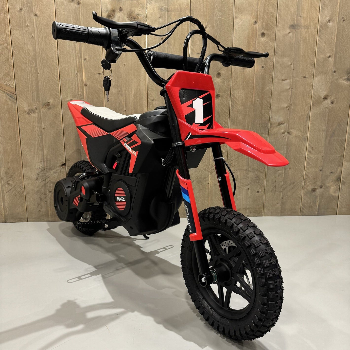 CarKiddo | Elektrische Minicrosser 24V - Rood