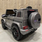 Mercedes - Benz G63 AMG | Elektrische Kinderauto - Grijs