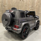 Mercedes - Benz G63 AMG | Elektrische Kinderauto - Grijs