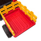 CarKiddo | Elektrische Kinder tractor met aanhanger - Rood