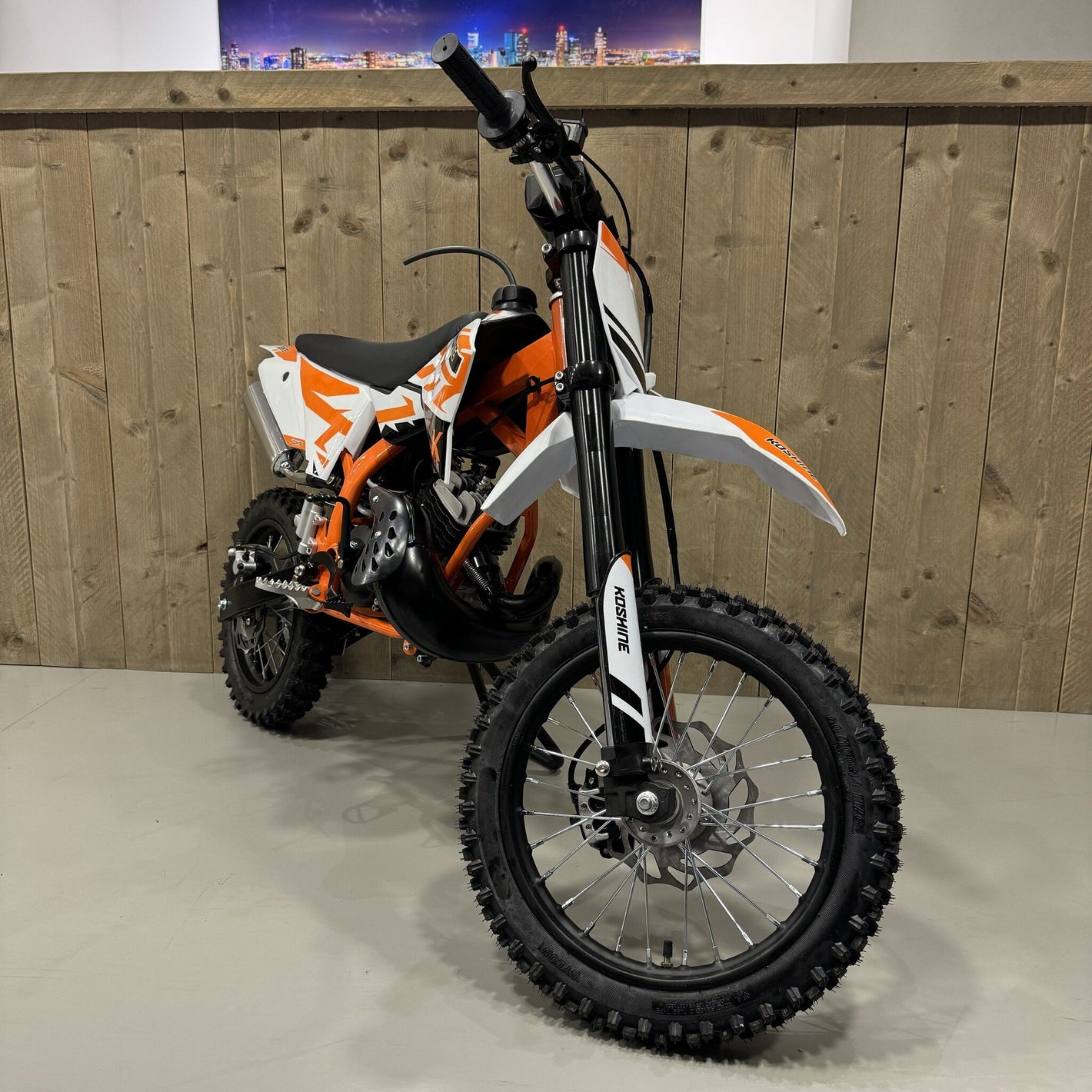 CarKiddo | Crosser 49cc maX  2-takt - Oranje