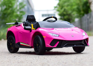 Lamborghini Huracan | Elektrische Kinderauto - Roze