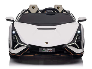 Lamborghini Sian | Kinderauto 2-Persoons 24V  - Wit