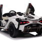 Lamborghini Sian | Kinderauto 2-Persoons 24V  - Wit